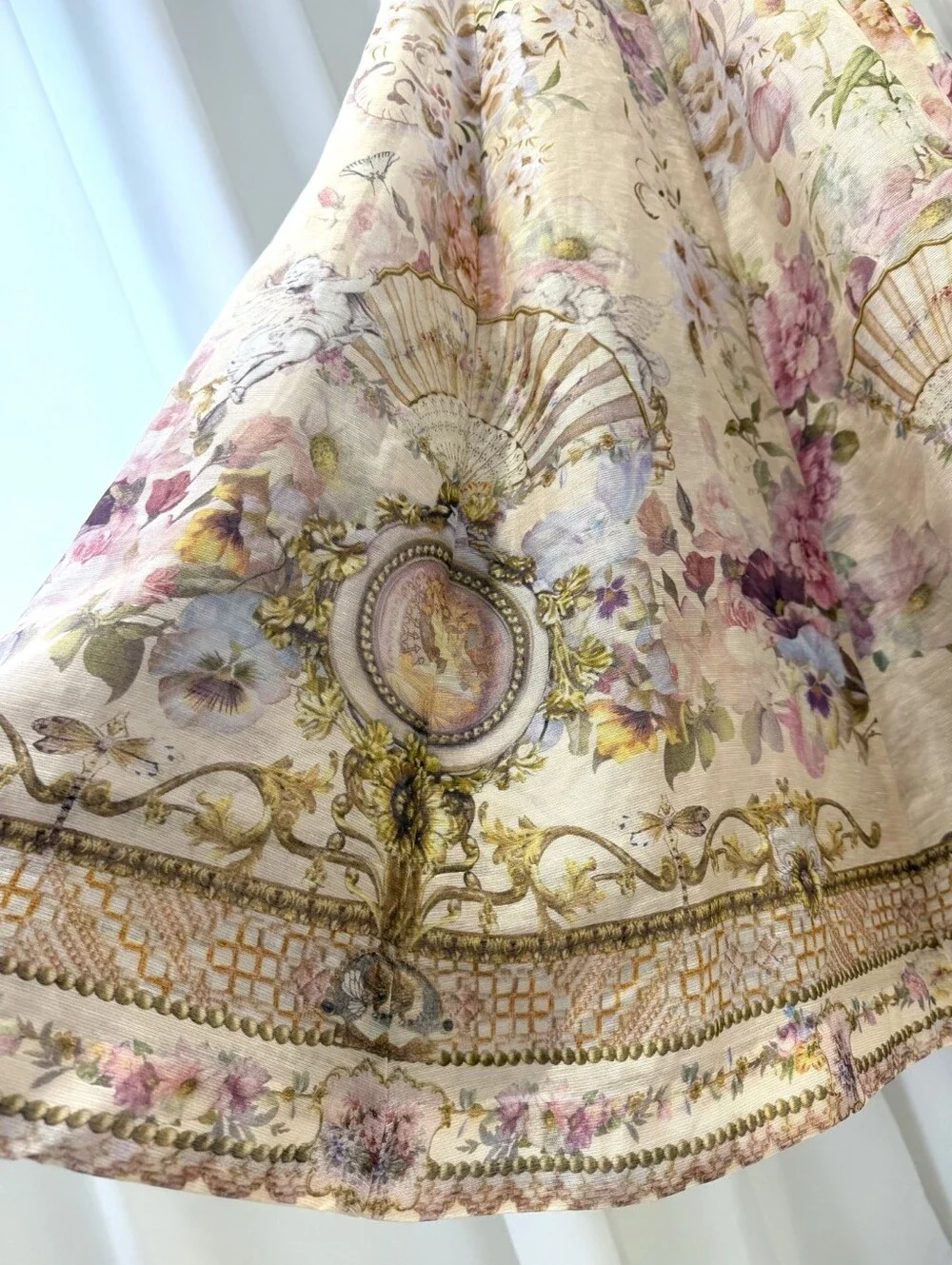 Camilla corset dress with long flared skirt In Adorned in aranjuez - Picture 15 of 15